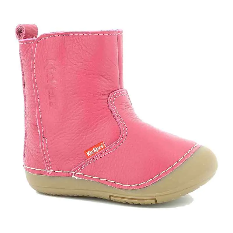 Bottines fourrées Socool - Fuchsia-0