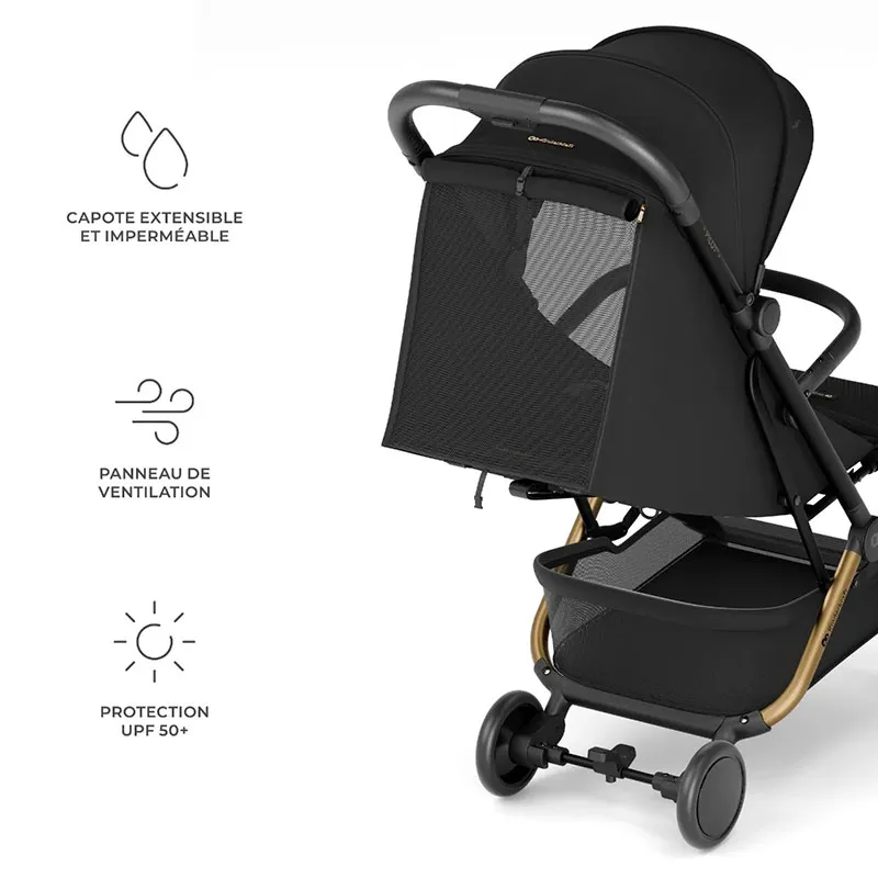 Poussette Compacte cabine Pilot 2 Noir - 0m+-7