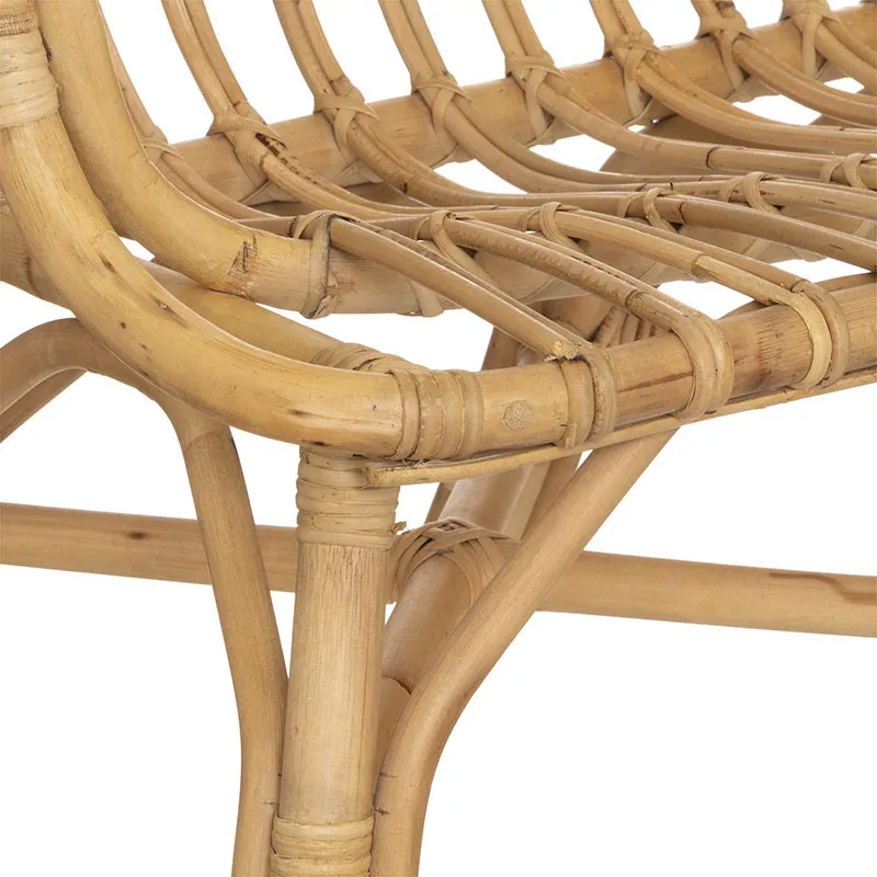 Banc en rotin - 78x52x60cm-1