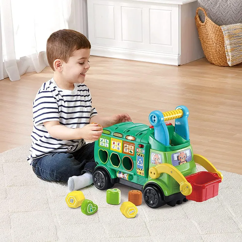 Maxi camion poubelle Recyclo'formes - 18m+-7