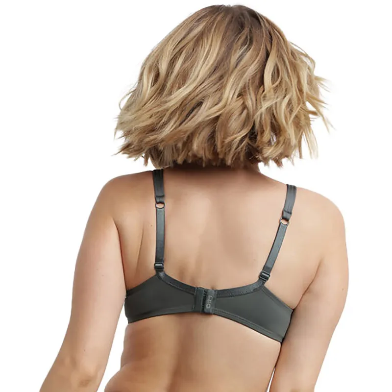 Soutien-gorge moulé invisible Generous Femme - Vert Gris-1
