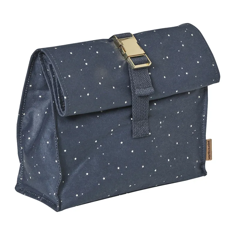 Lunch box Étoiles Bleu - 24x40x10cm-0