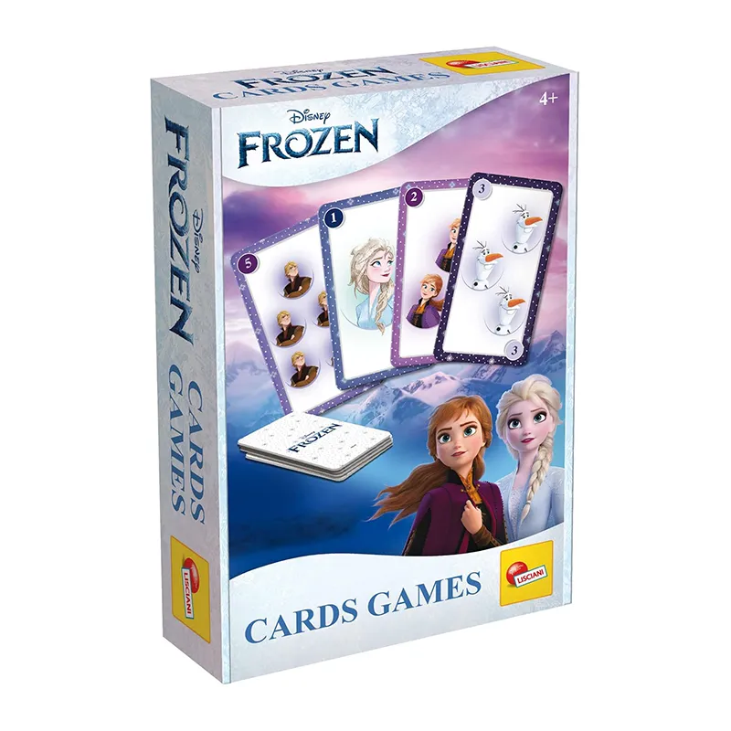 Jeu de cartes Géant La Reine des Neiges - 4+-0