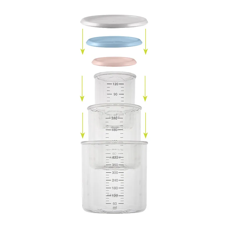 Pot de conservation Maxi Portion Tritan Beige - 240ml-1