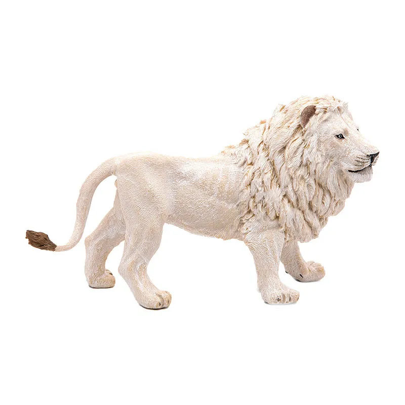 Lion blanc - 14,5x8,2cm-1