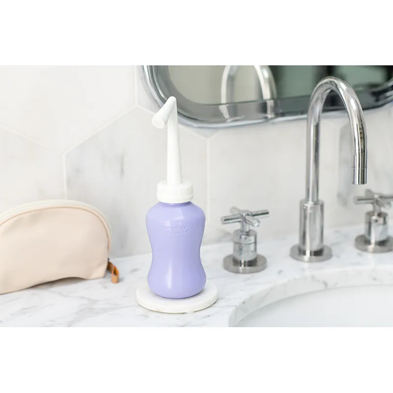 Pack Accouchement serviettes + recharges + douche intime + huile périnée-7