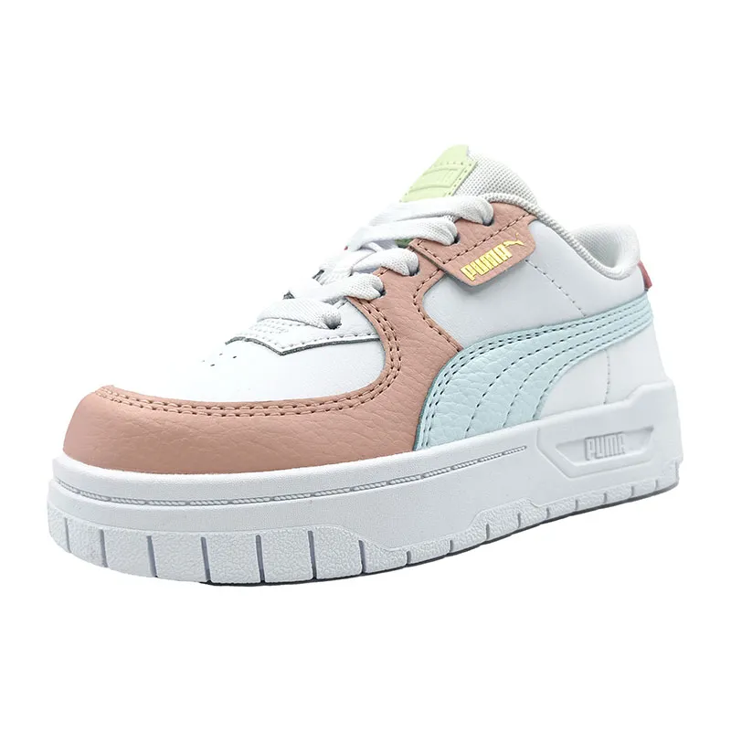 Baskets Fille Cali Dream Pastel - Blanc/Rose-0