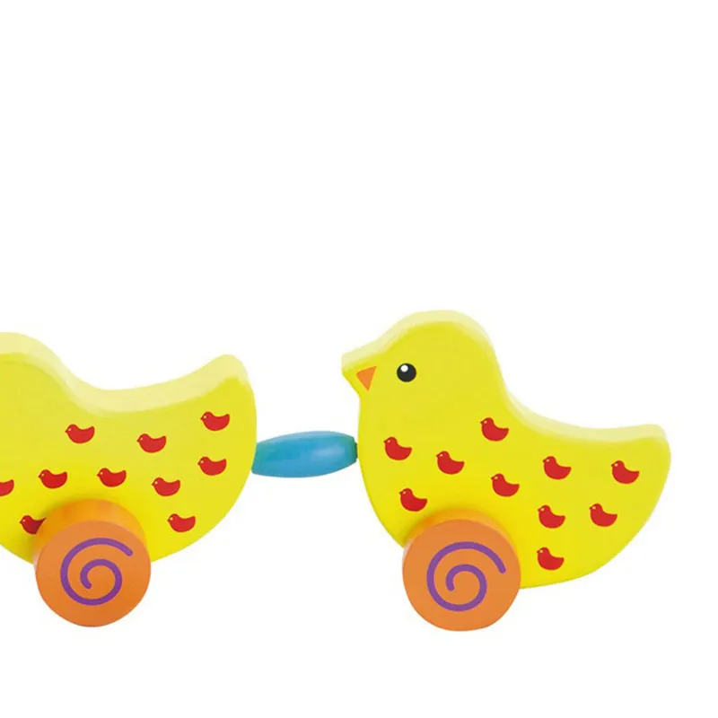 Jouet à tirer Poule & Poussins - 18m+-4