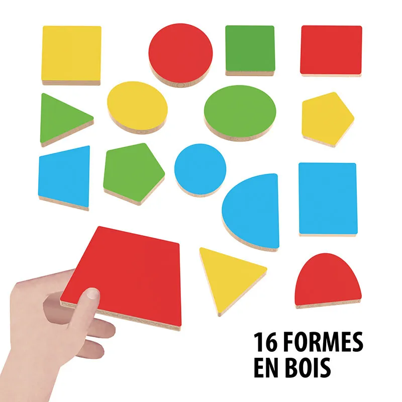 Établi sensoriel Montessori 21pcs - 24m+-2