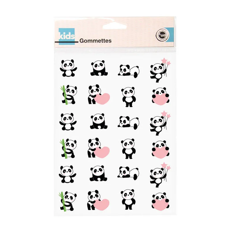 Gommettes Chat, Pandas & Animaux Kawai - 178pcs-6