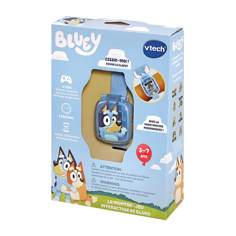 Montre-jeu interactive de Bluey - 36m+-12