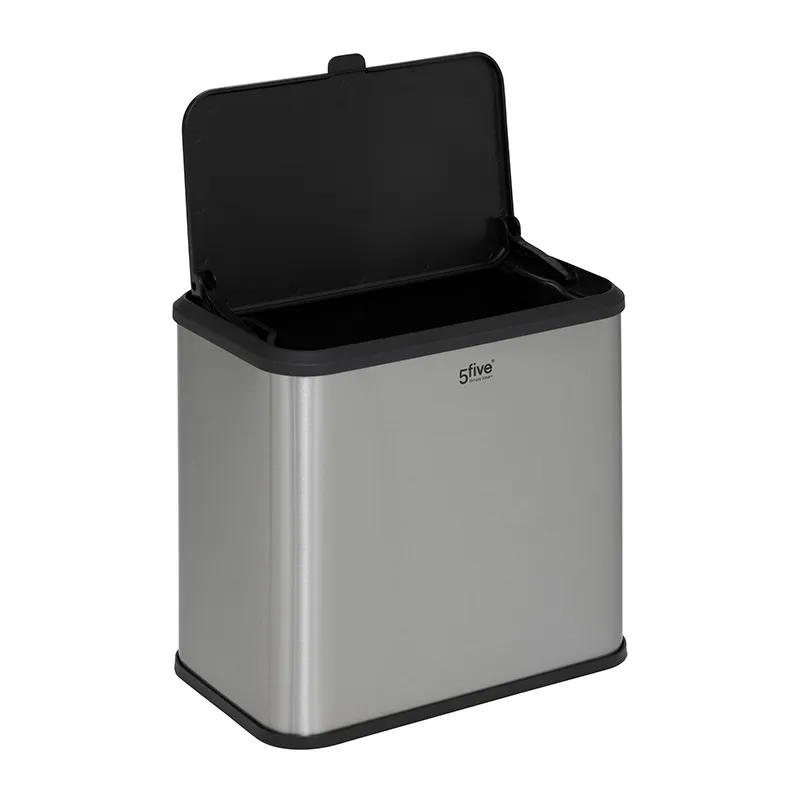 Poubelle à compost Inox Noir - 5L-0