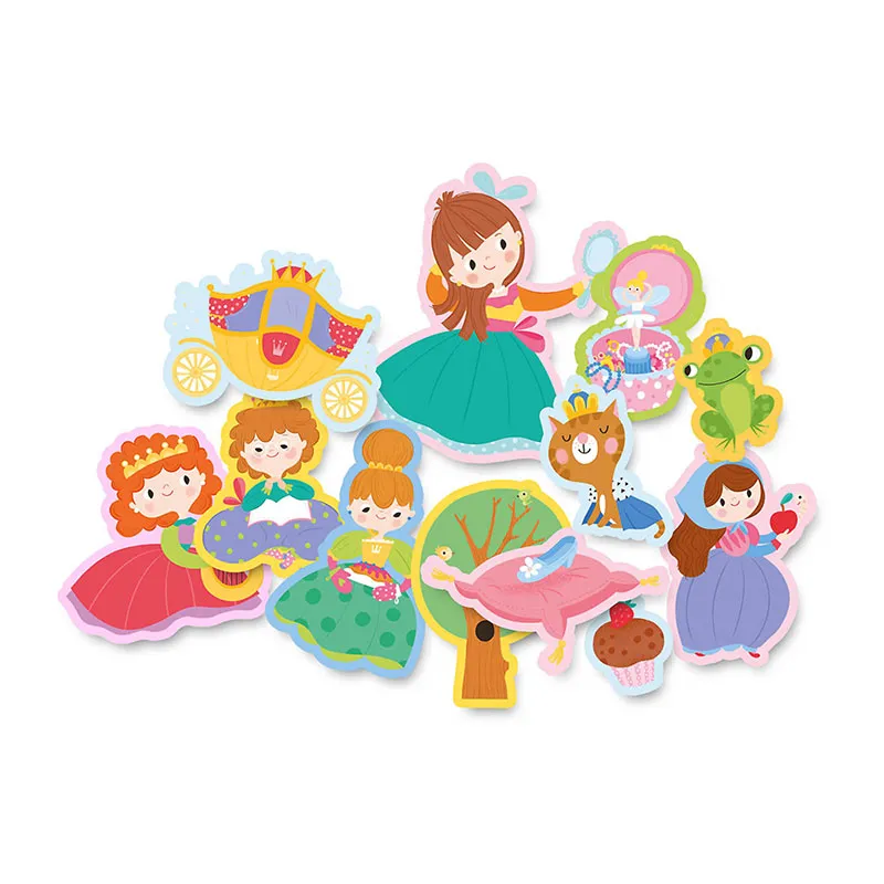 Ma pochette de 100 gommettes Princesses - 18m+-1