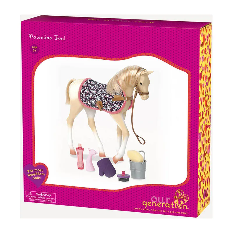 Poulain Palomino - 30cm-9