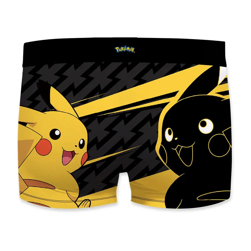 3 Boxers Garçon Pokémon - Jaune/Noir-2