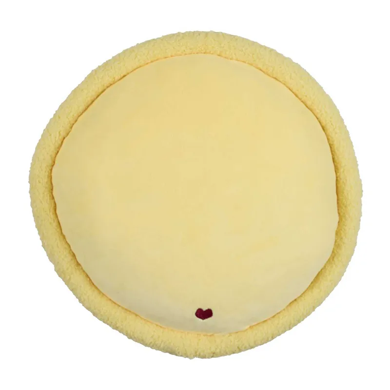Peluche macaron Jaune - 40cm-3
