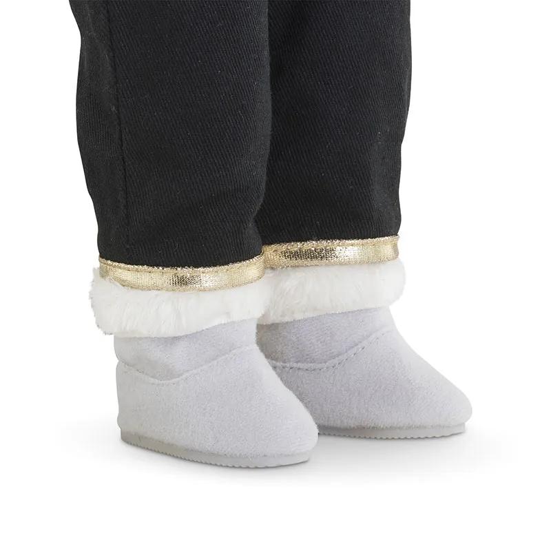 Bottes fourrées Grises poupée ma Corolle 36cm - 4+-2