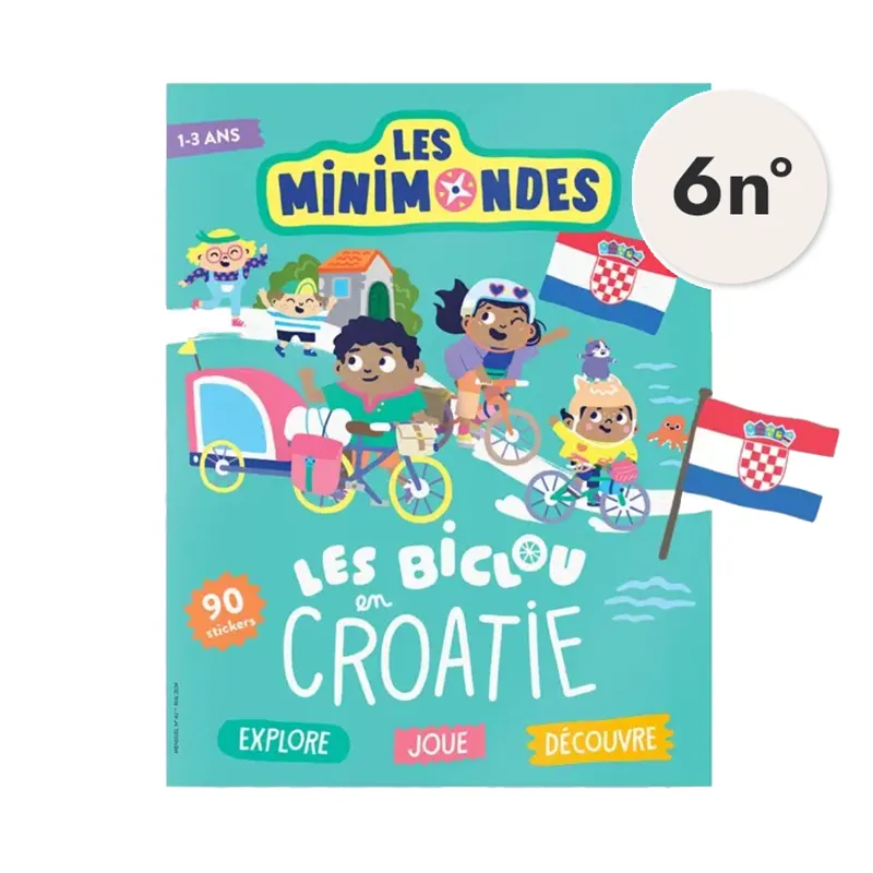 Abonnement 1 an Les Mini Mondes 12n° - 1-3+-7