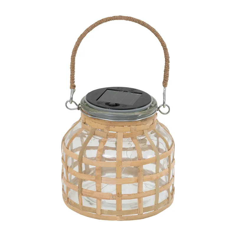 Lanterne solaire Niky Terrasse d’été - 12x12x12cm-0