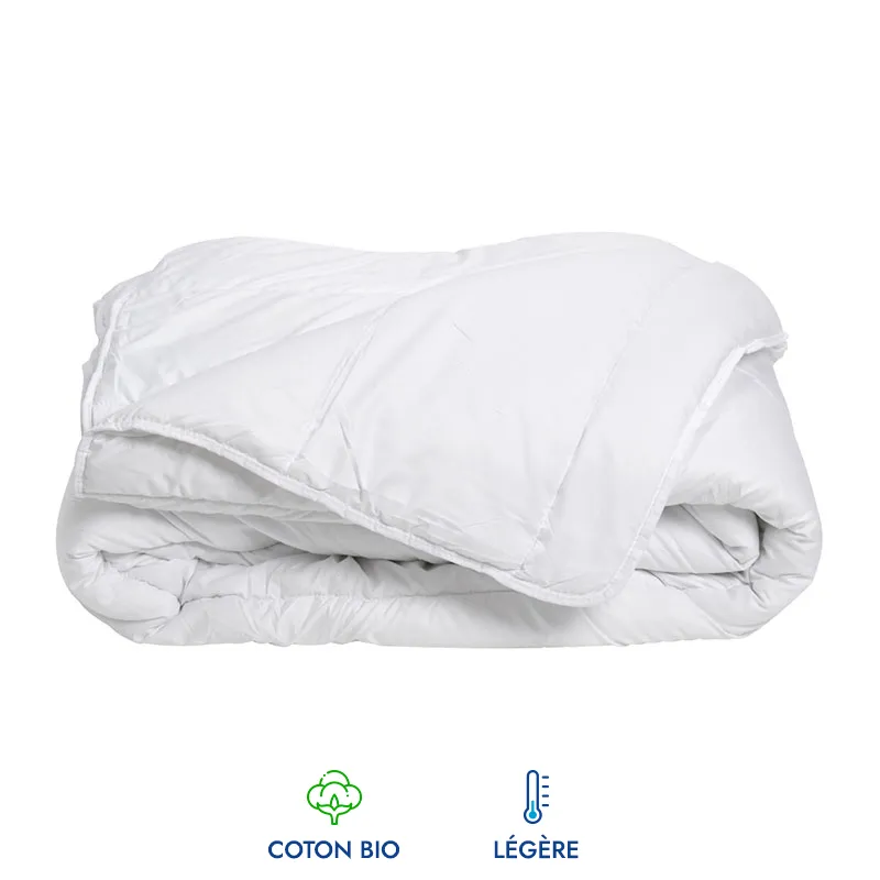 Couette enfant Printemps/Eté enveloppe Coton BIO -0