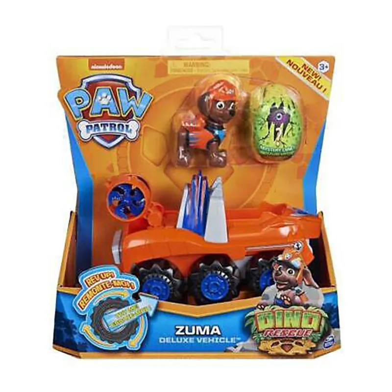Véhicule + 2 Fig. Zuma Dino Rescue Pat'Patrouille - 36m+-1