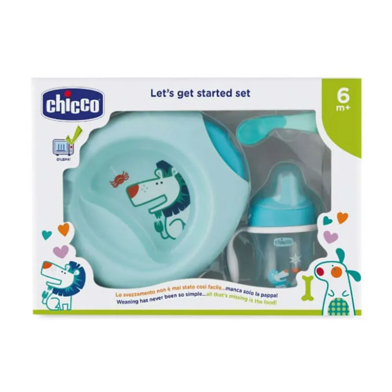 Coffret Repas Bleu - 6m+-1