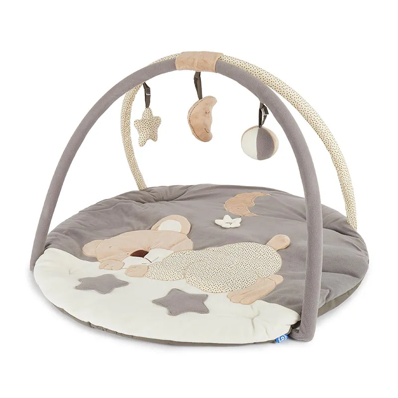 Tapis d'éveil Ours Gris - 0m+-2