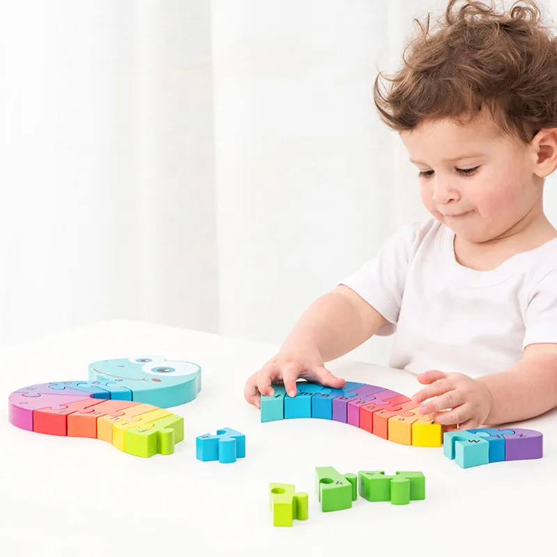 Puzzle alphabet Serpent - 36m+-1