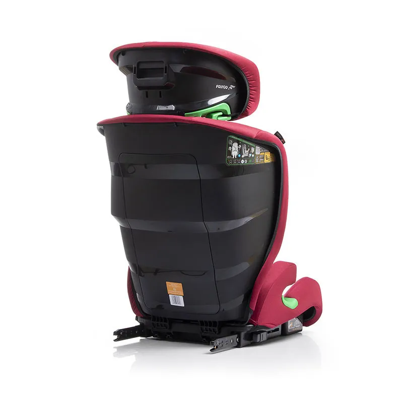 Siège-auto I-SIZE/ISOFIX Raga Fix 100-150cm - Rouge chiné-9