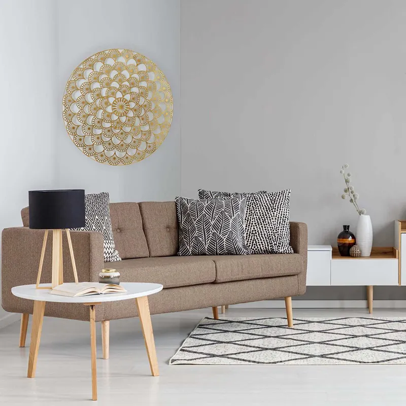 Déco murale métal ajouré - Ø70cm-1