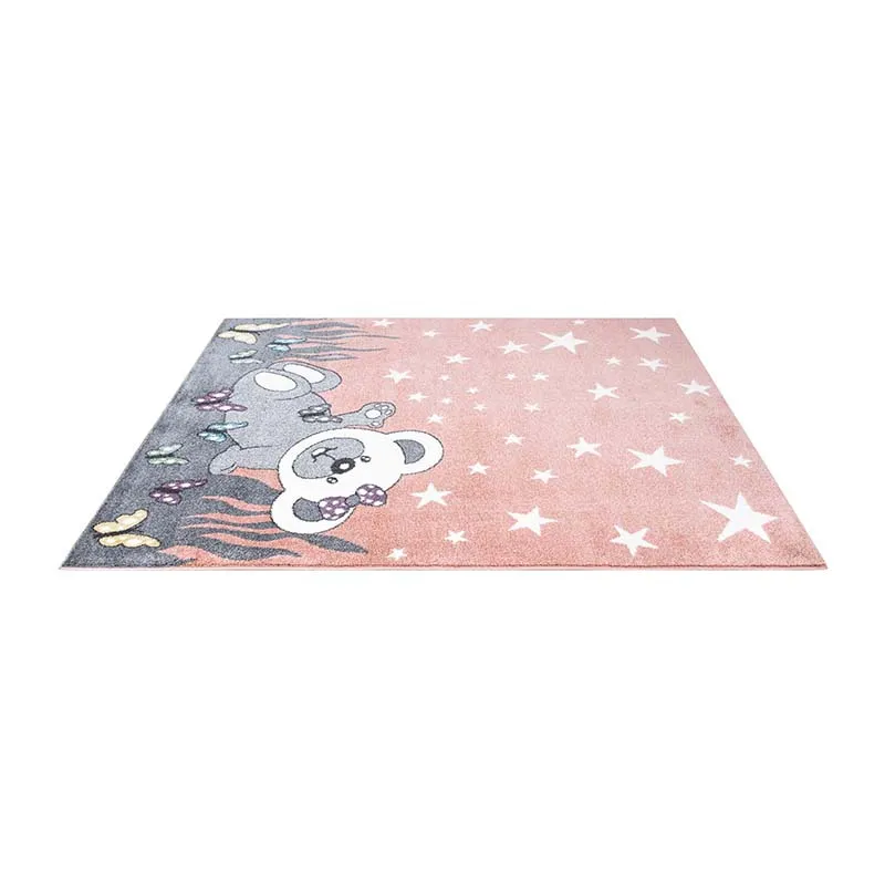 Tapis Anime ourson Rose - Plusieurs dim. dispos-2