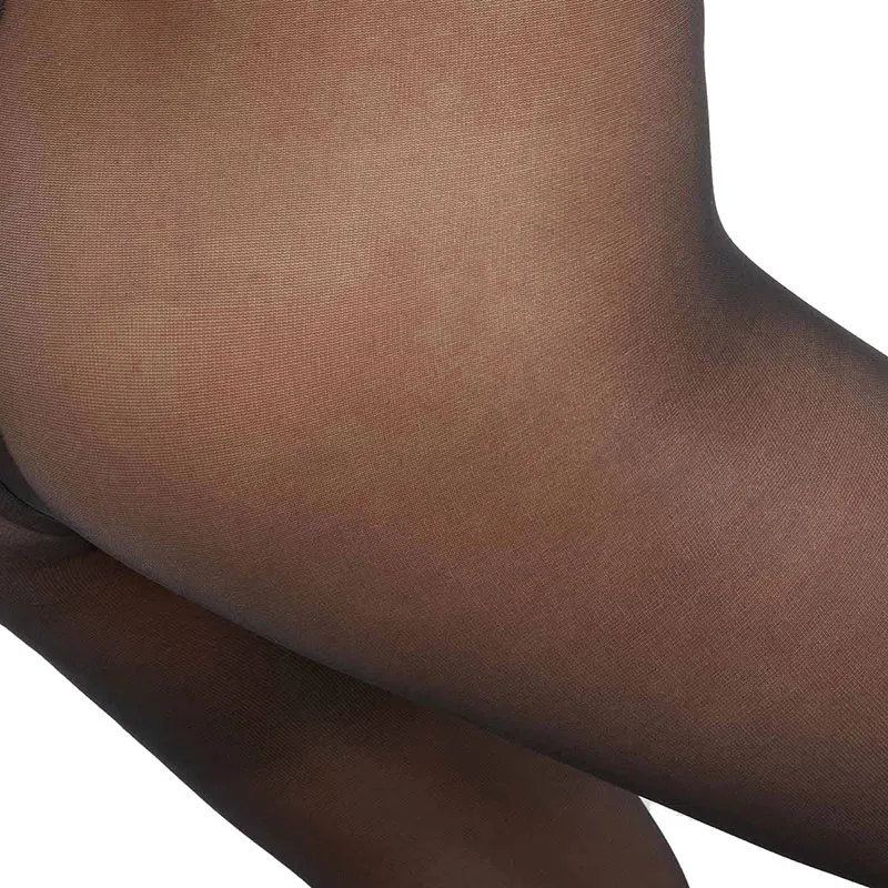 2 paires de Collants Diam's jambe fuselées 25D Femme - Noir - DIM-2