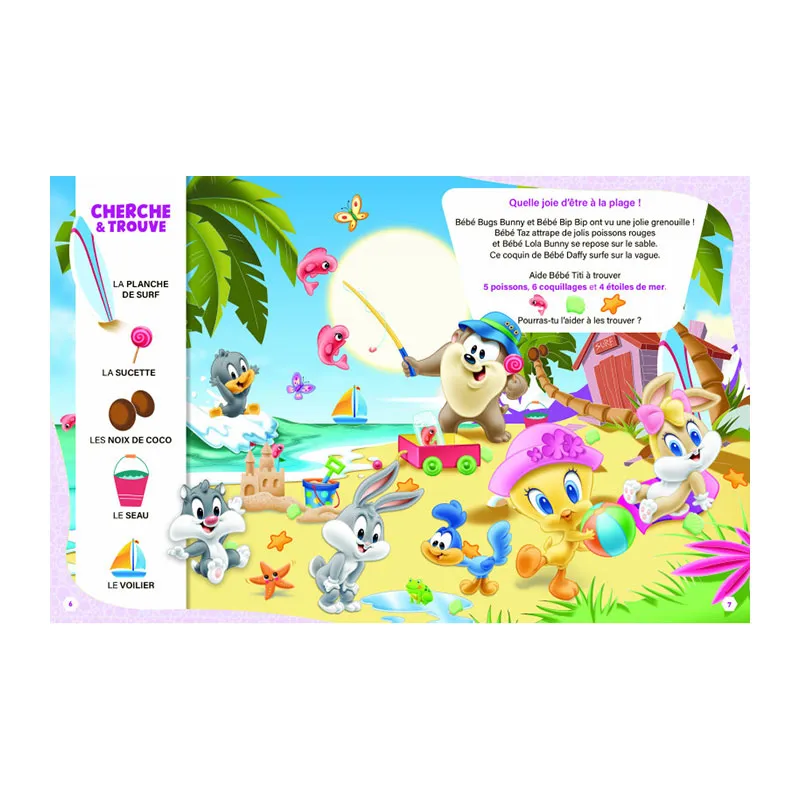 Cherche et trouve Bébé looney tunes - 36m+-1