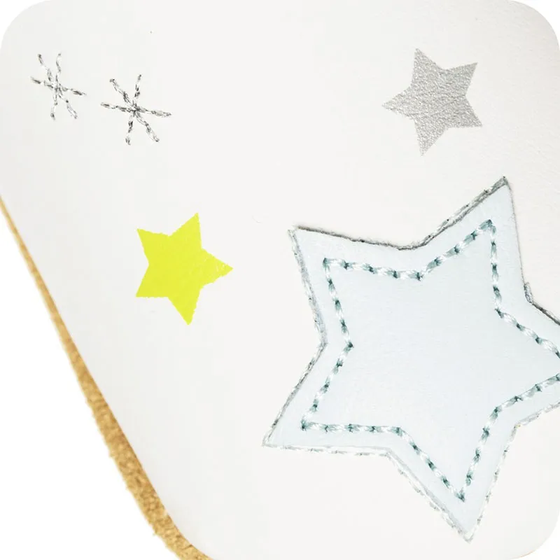 Chaussons cuir Ciel Polaire-5