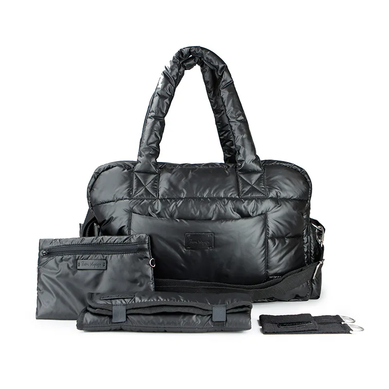 Sac à langer Soho Diaper Satchel - Black-2