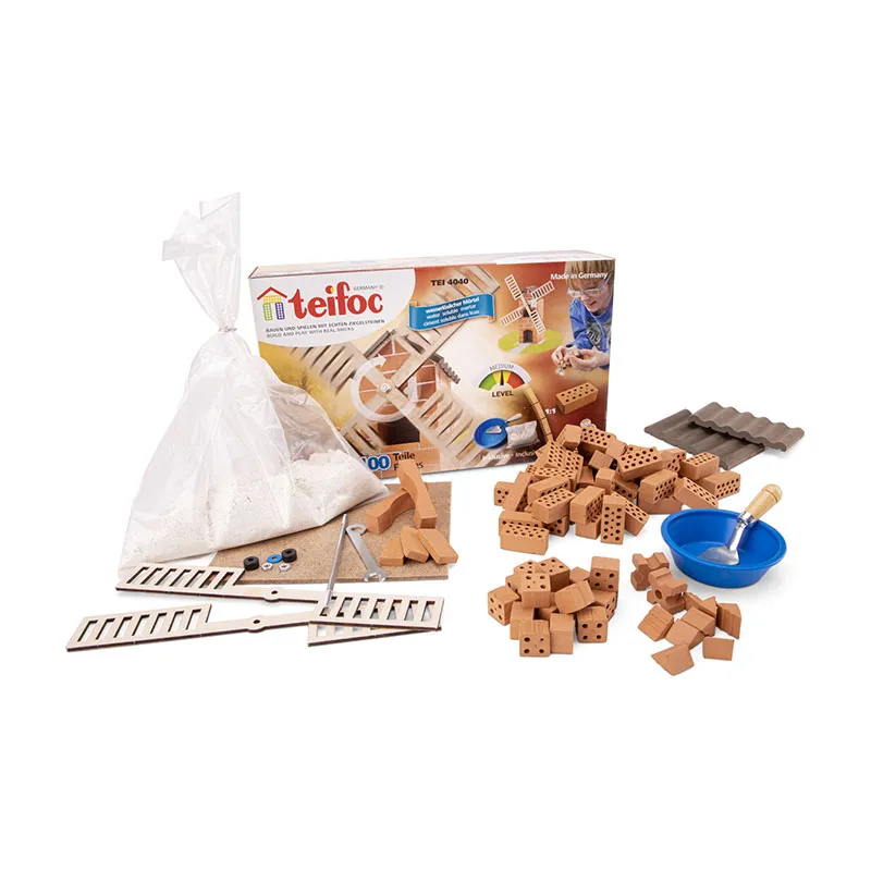 Jeu de construction Moulin à vent 100pcs - 6+-3