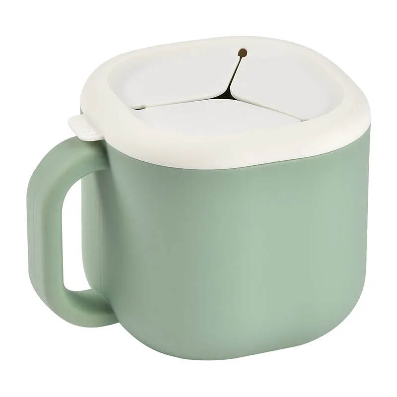 Tasse à goûter Pick N Snack Vert Sauge - 460ml -0