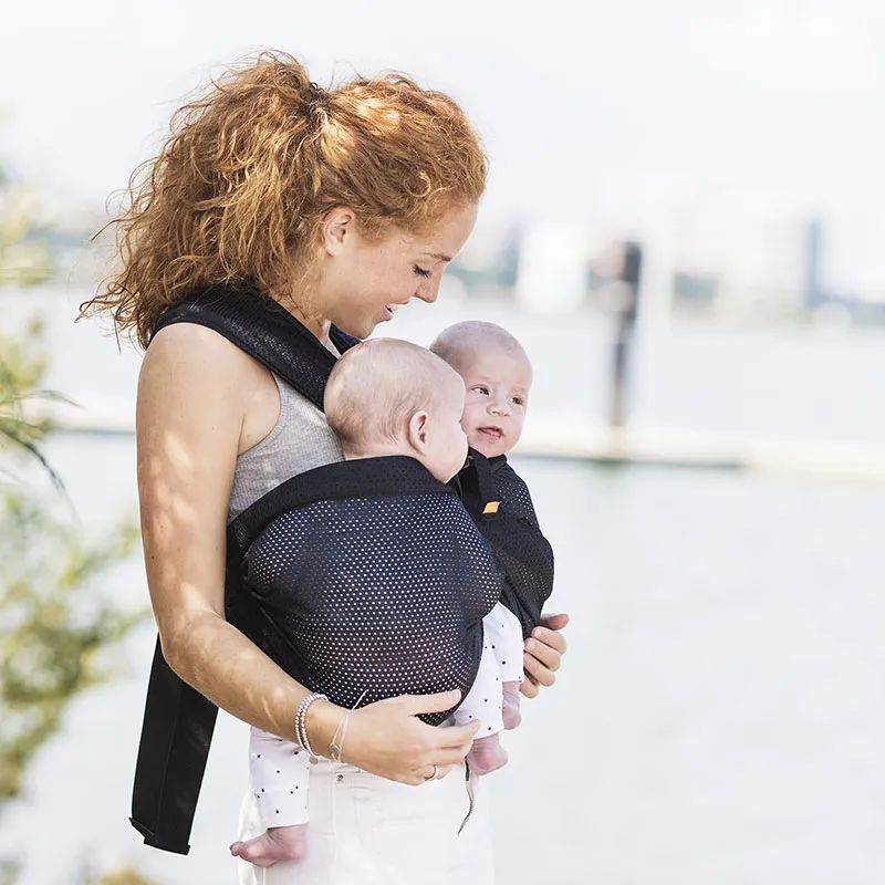 Porte-bébé Twin carrier Noir - 0m+-3