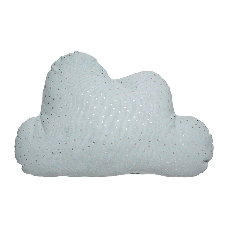 Coussin berlingot Nuage Bleu - 45x15x28cm-0