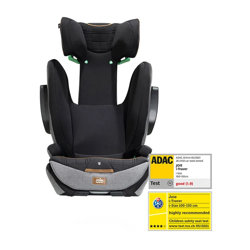 Réhausseur i-Size/Isofix i-Traver 100-150cm - Carbon-4