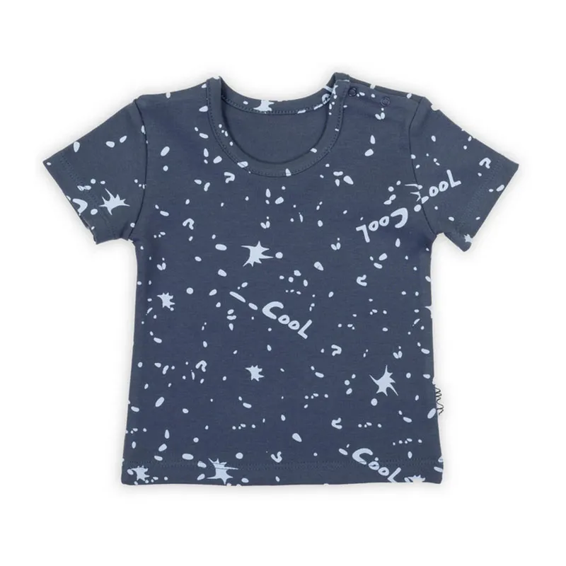 T-shirt MC Cool - Marine-0