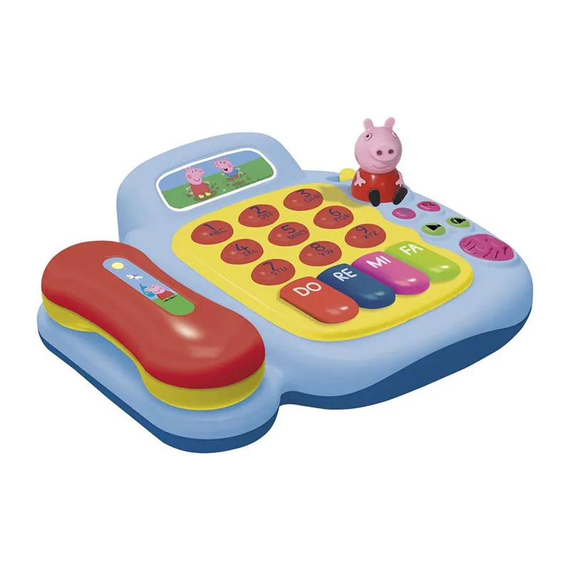 Téléphone fixe électronique Peppa Pig - 18m+-0