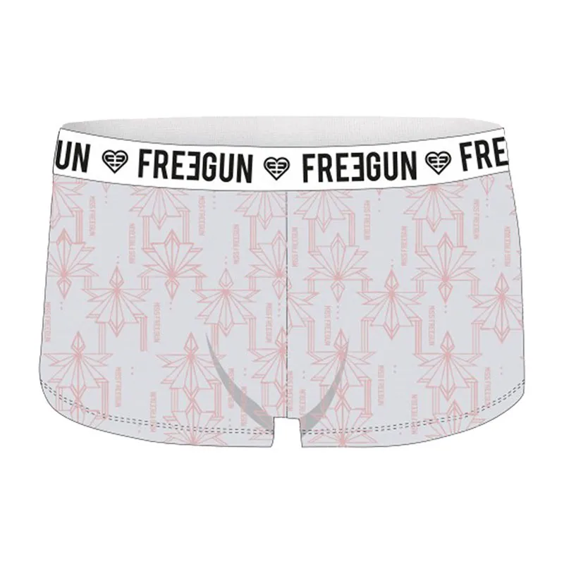3 Shorties Fille Plumes Freegun - Marine/Noir/Blanc-3