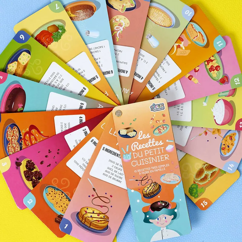 Carte éduc. Recettes du cuisinier - 20x8x4,5cm-1