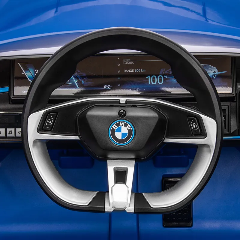 Voiture élec. BMW i4 Bleu - 36m+-5