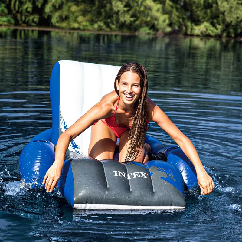 Chaise longue gonflable River Run - 180x135cm-3