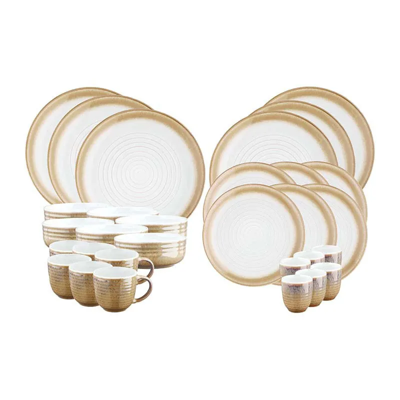 Service complet Cosmos Crème - 30pcs-1