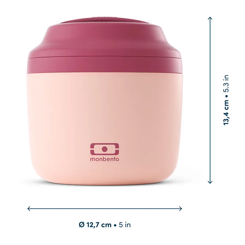 Lunch Box isotherme MB Element Rose Bicolor - 550ml-4