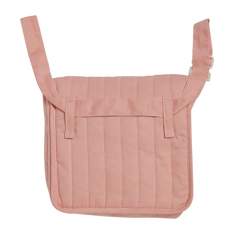 Sac à langer pour poupée convertible 21x23cm Rose - 36m+-5
