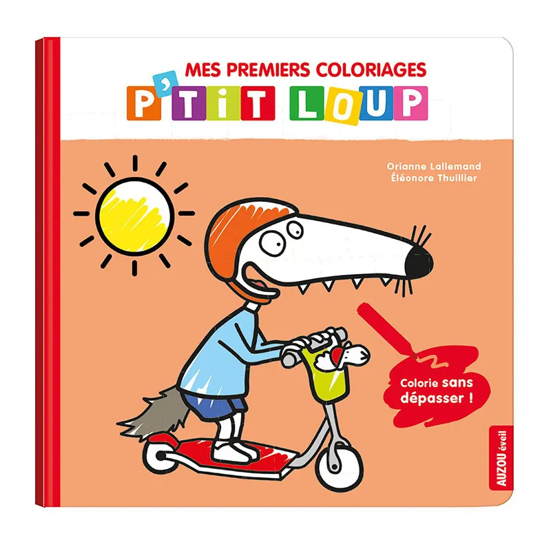 P'tit Loup Mes premiers coloriages Les jouets - 24m+-0